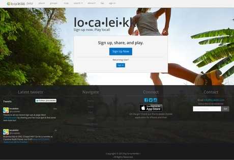 localeikki web design screenshot