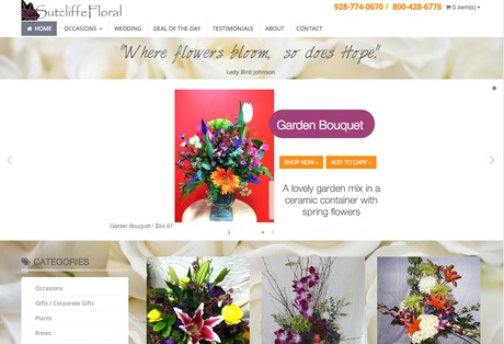 Sutcliffe Floral Website